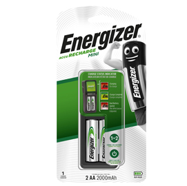 Caricabatteria power plus mini 2aa - energizer