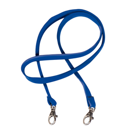 Cordoncino pass m - raso - lunghezza 85 cm - blu - sei rota - conf. 50 pezzi