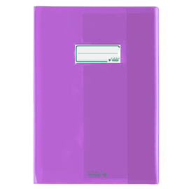 Coprimaxi colibri' - eco-polietilene - 180my - f.to a4 - trasparente - viola - favorit