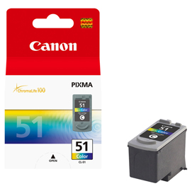 Canon - cartuccia ink - c/m/y - 0618b001 - 560 pag