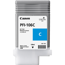 Canon - cartuccia ink - ciano - 6622b001aa - 130ml