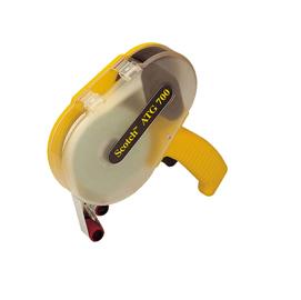 Dispenser per nastro biadesivo atg 700 - impugnatura in plastica - trasparente - scotch®