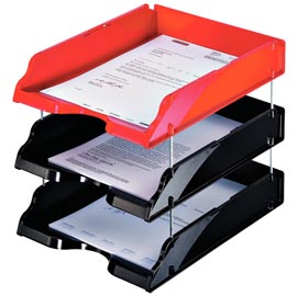 Distanziatori in metallo per vaschette transit - esselte - conf. 4 pezzi