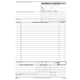 Ddt snap - 3 copie autoricalcanti - 29,7 x 21cm - 100 fogli - edipro