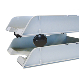 Distanziali neri per vaschette portacorrispondenza tr25310 - arda - set da 4 pezzi