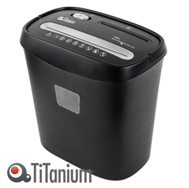 Distruggidocumenti ts080x - a frammenti - 15l - titanium