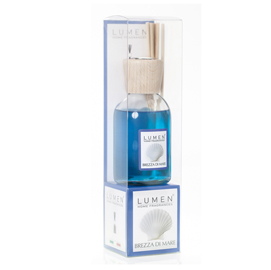 Diffusore con bastoncini - brezza di mare - 100 ml - lumen