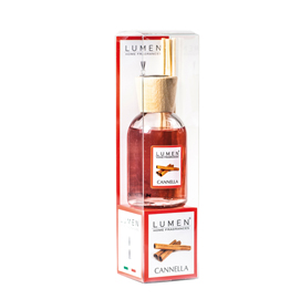 Diffusore con bastoncini - cannella - 100 ml - lumen