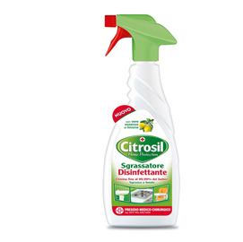 Disinfettante sgrassatore - limone - trigger da 650 ml - citrosil
