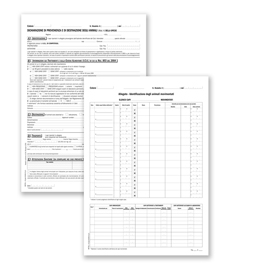 Dichiarazione prov/destinaz. Animali mod 4mc - copie autoricopianti - du8870r0000 - data ufficio