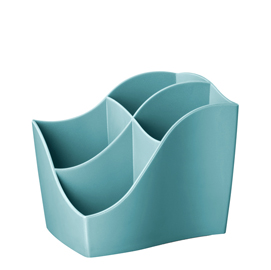 Desktop organizer ellypse extra strong - verde menta - 118x89 h98mm - cep