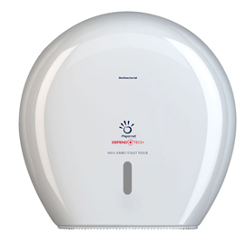 Dispenser antibatterico defend tech - per carta igienica maxi jumbo - papernet