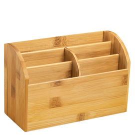 Desk organizer silva - 100 bambu' naturale - cep