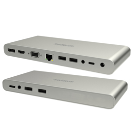 Docking station - usb-c to hdmi e caricabatterie - 100 w - mediacom