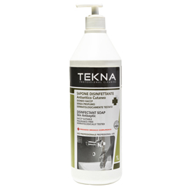 Disinfettante detergente - per pavimenti - concentrato - 1 lt - tekna