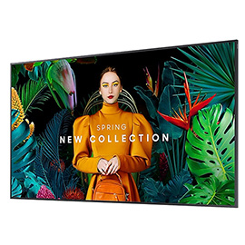 Display indoor 500nit qmc 65” 4k - vesa 400x300 - 21kg - 145x83cm - 3 anni garanzia on-site - uso vert. E orizzontale - samsung