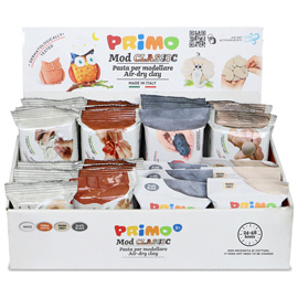 Easy do - 250 g - colori assortiti classic - primo - expo da banco 24 pezzi