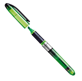 Evidenziatore stabilo navigator - punta a scalpello - tratto da 1,0-4,0mm - verde - stabilo