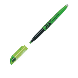 Evidenziatore cancellabile frixion light - punta a scalpello 4,0mm - tratto 3,3mm - verde - pilot