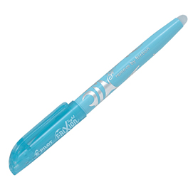 Evidenziatore cancellabile frixion light soft - punta a scalpello 4,0mm - tratto 3,3mm - azzurro soft- pilot