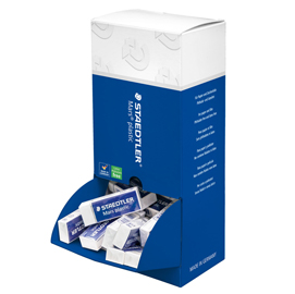 Expo 40pz gomme mars plastic bianche staedtler