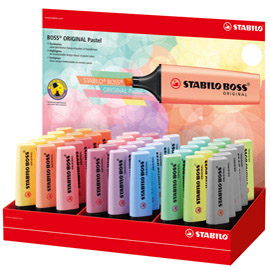 Expo 45 evidenziatori stabilo  boss  original pastel 14 colori assortiti
