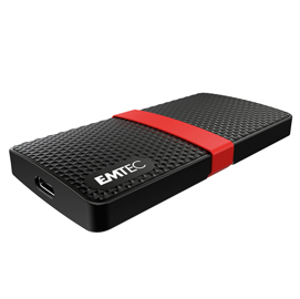 Emtec -ssd 3.1 gen2 x200 portable - ecssd256gx200 - 256gb
