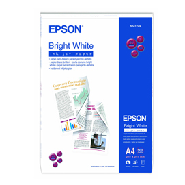 Epson - bright white inkjet paper - a4 - 500 fogli - c13s041749