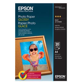 Epson - photo paper glossy - a4 - 20 fogli - c13s042538