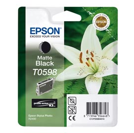 Epson - cartuccia ink - nero opaco - c13t05984010  - 13ml