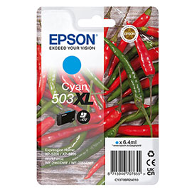 Epson cartuccia peperoncino 503xl ciano 6,4 ml