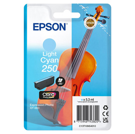 Epson - cartuccia - ciano light  - 205 - violin claria- c13t16n54010 - 4,8 ml