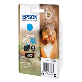 Epson - cartuccia ink - 378xl - ciano - c13t37924010 - 9,3ml