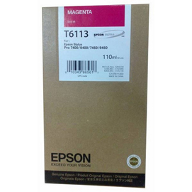 Epson - tanica - magenta - c13t611300 - 110ml