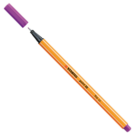 Fineliner point 88 - tratto 0,4mm - lilla - stabilo
