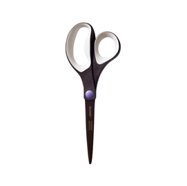 Forbici titanium no stick - 20 cm - impugnatura asimmetrica - lama in titanio con rivestimento antiadesivo - nero - scotch®