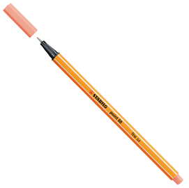 Fineliner point 88 - albicocca - tratto 0,4mm - stabilo