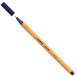 Fineliner point 88 - tratto 0,4mm - blu notte - stabilo