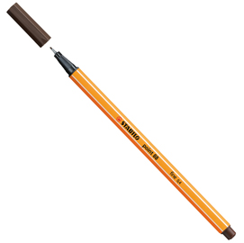 Fineliner point 88 - tratto 0,4mm - terra d'ombra - stabilo