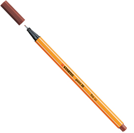 Fineliner point 88 - tratto 0,4mm - terra di siena bruciata - stabilo