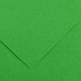 Foglio colorline - 70x100 cm - 220 gr - verde brillante - canson