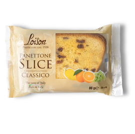 Fetta di panettone classico - 80 gr - loison