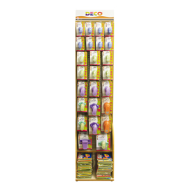 Fustelle - fantasie e dimensioni assortite - cwr - expo 113 pezzi