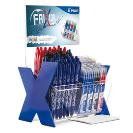 Frixion ball - 0,7 mm - colori assortiti- pilot - expo 60 penne + 36 set da 3 refill