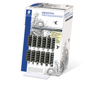 Fineliner pigment liner - gradazioni assortite - staedtler - expo 60 pezzi