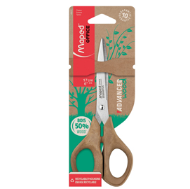Forbici simmetriche advanced wood - 17 cm - maped