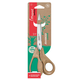 Forbici advanced wood - asimmetriche - 21 cm - maped