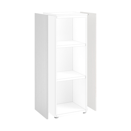 Fianchi finitori filing - per armadi - 41,6 x 128 cm - bianco - linekit