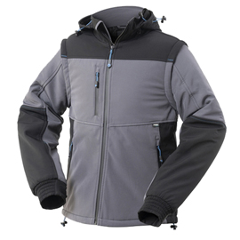 Giubbotto softshell siberia - taglia xl - grigio - rossini