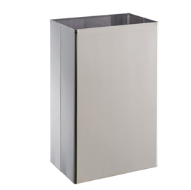 Gettacarte - 30x20x50 cm - 25 l - acciaio inox - medial international